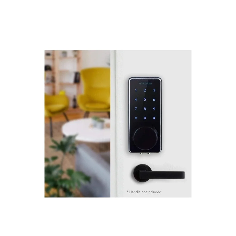 COLOSUS NDL626 Keyless Entry Deadbolt Smart Door Lock Auto Lock FOB Secure